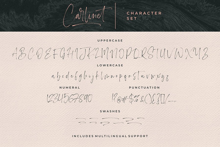 Carlinet Handwritten Font