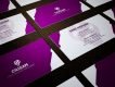 Purple Business Card Template