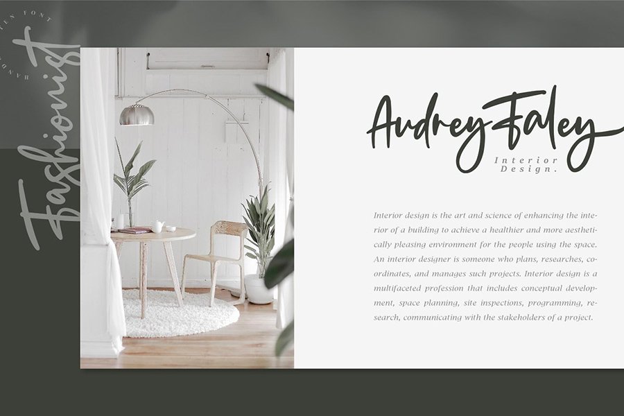 The Fashionist Script Font