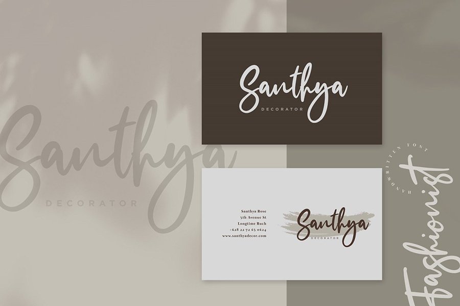 The Fashionist Script Font