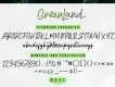 Greenland Handlettering Script