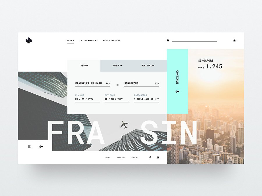 HeaderZ Free UI Kit Design