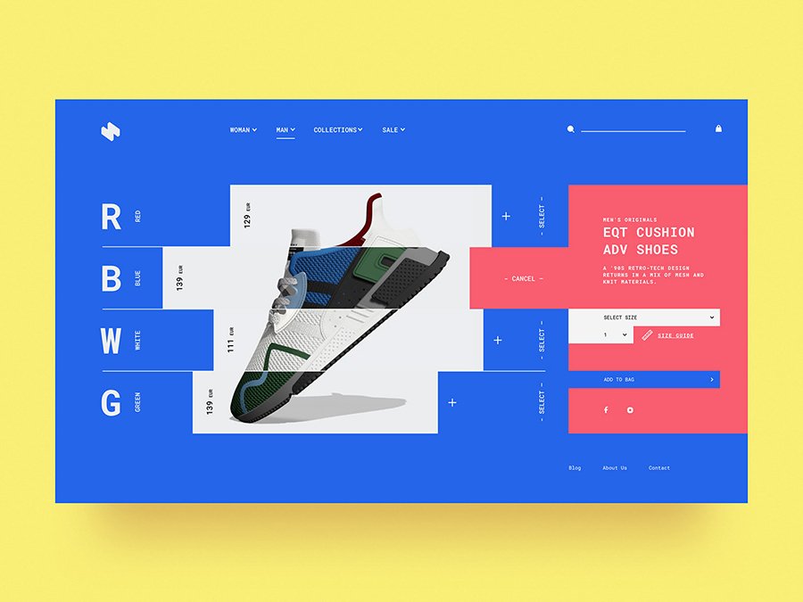 HeaderZ Free UI Kit Design