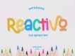 Reactivo Fun Display Font