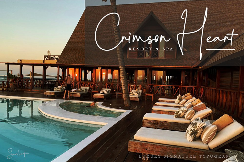 Sanliurfa Luxury Signature Font