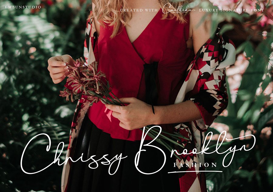 Canthika Stylish Signature Font