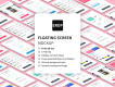 Free Floating Screen Mockup