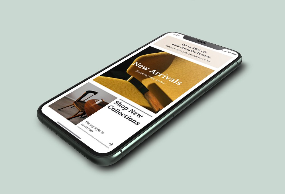 iPhone 11 Pro Isometric Mockup