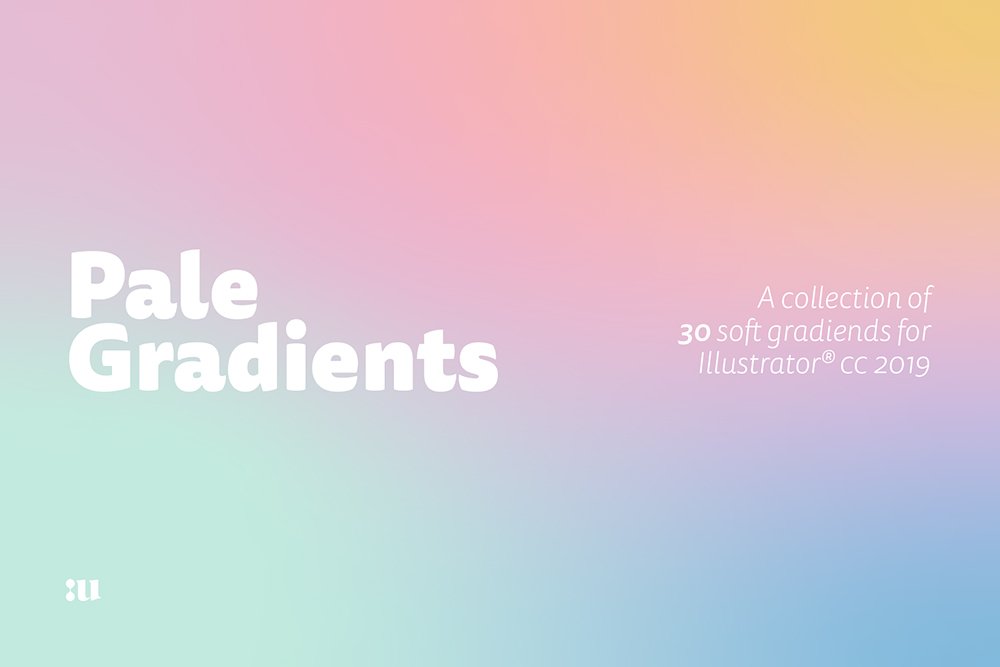 High-Resolution Pale Gradients Freebie