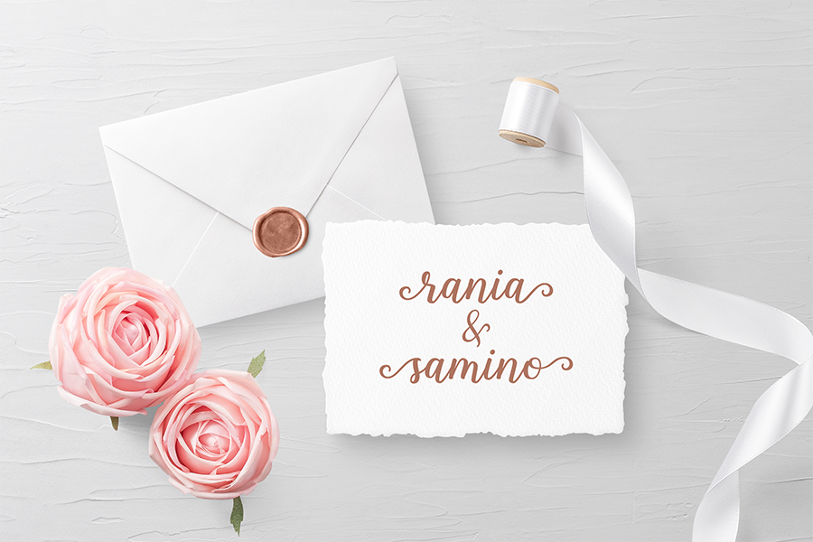 Shalinta Luxury Calligraphy Font
