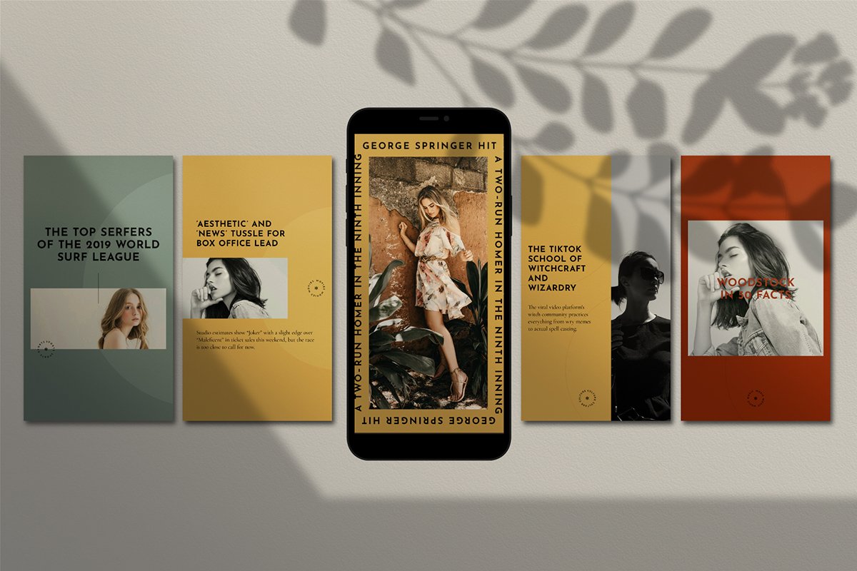 Aest News Instagram Templates