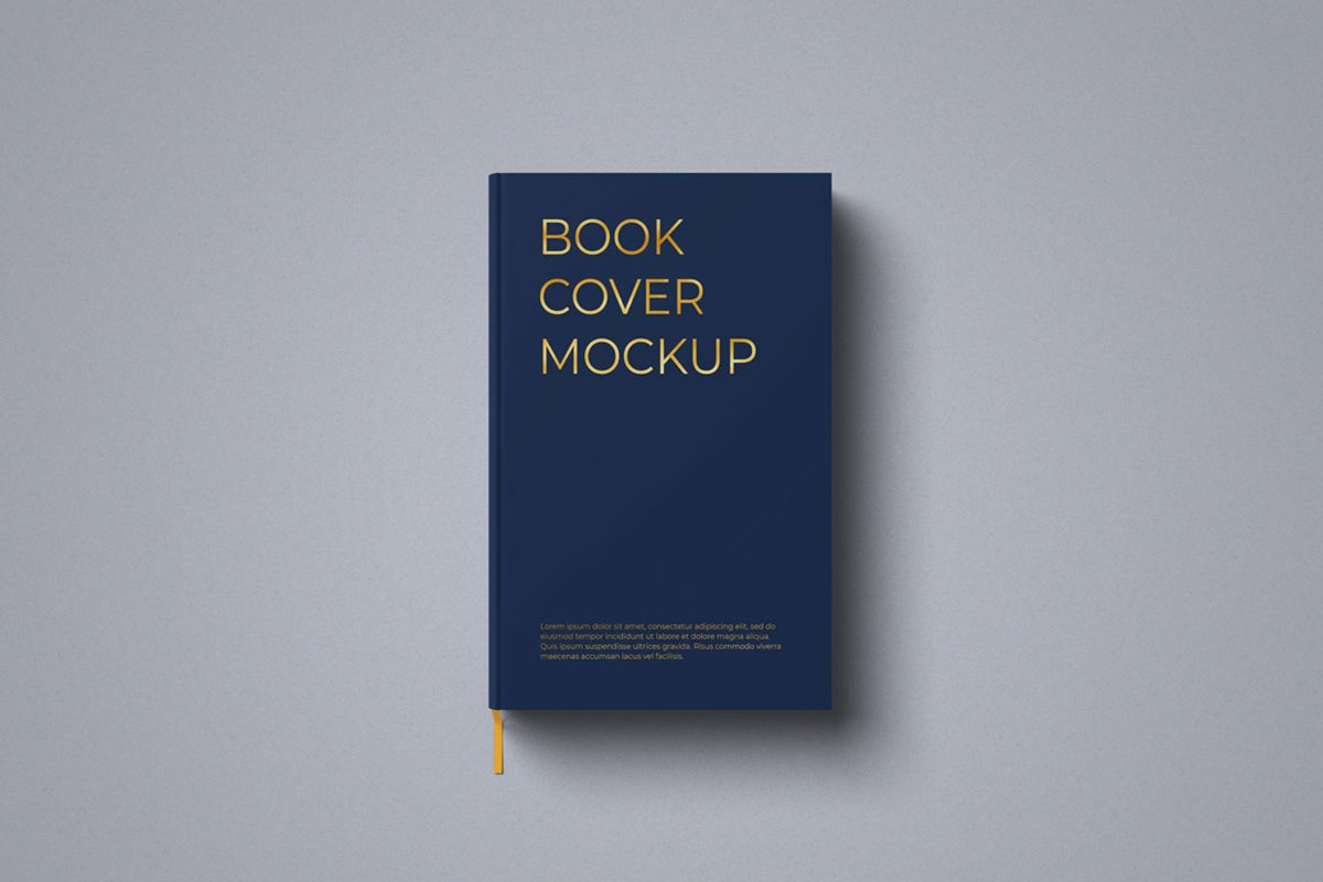 Free Hardcover Book Mockup