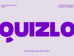Quizlo - Bold Display Sans