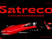 UT Satreco - Stylish Expanded Sans