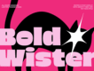 Wister - Bold Font