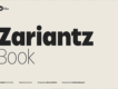 Zariantz Book - Sans Serif