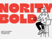 Nority - Inktrap Bold Font