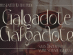 Galgadote Display Font