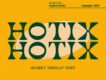 Hotix Display Font