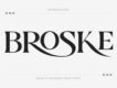 Broske Beauty Modern Serif